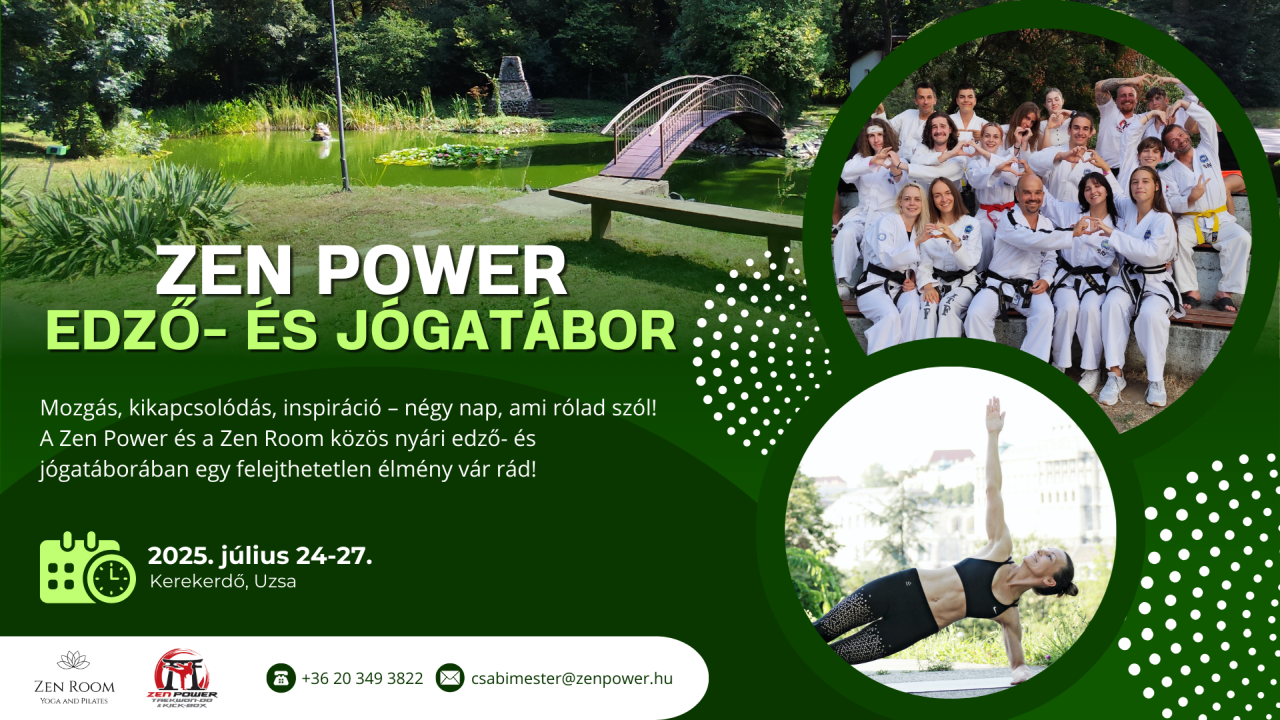 Zen Power Edző- és Jógatábor 2025